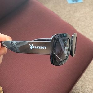 Black playboy sunglasses